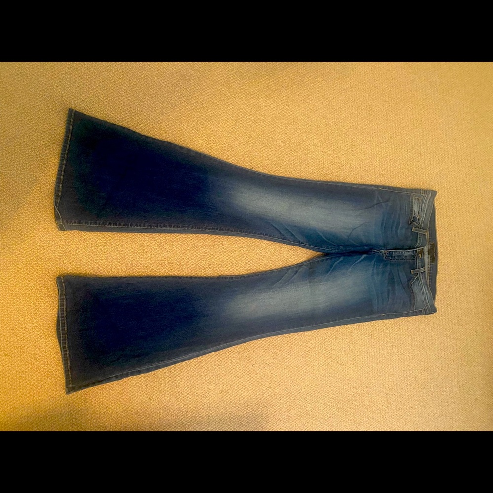 Bell bottom jeans